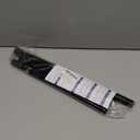 QINGYUN Black Tension Curtain Rod 28 to 48 Inch Spring Rod No Drilling Adjustable Shower Curtain Rod for Windows, Bathrooms, Closet, Kitchen