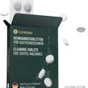 Cleaning tablets for fully automatic coffee machines - Highly effective tablets for all coffee machines e.g. Miele, Breville, Nespresso I environmentally friendly cleaner (1 Count (Pack of 40))