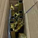 Metal Arch Backdrop Stand Set of 2 Gold (7.2FT+6FT) Wedding Arch Stand Balloon Arched Frame for Birthday Party Baby Shower Graduation Ceremony Decoration