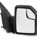 Right Passenger Side Door Mirror Assembly Compatible with Ford F150 2015-2020 Power Adjustable with Blind Spot Glass Replaces FL3Z17682AK (3 Pins)