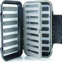 Maxcatch Waterproof Fly Box For Fly Fishing Streamer Flies Swing Leaf Center