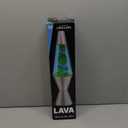 Lava Lamp - 14.5" Deep Ocean - The Original Motion Light - Yellow/Green Wax and Blue Liquid - Item #2634