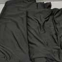 Hemmotop Wedding Arch Backdrop Cover, Set of 2 (7.2ft, 6ft), 2 Sided Stretchy Spandex Fitted Balloon Arch Stand Backdrop for Birthday Party, Baby Shower, Black