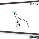 27 Inch Multi 10 Points IR Touch Screen Overlay,IR Infrared Touch Frame Driver Free with USB Interface