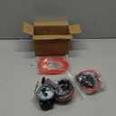 Motorized Bike Carburetor Replacement for 80cc 100cc 49cc 50cc 66cc 2 Stroke Engine Motorized Bicycle Gas Motor Parts with CDI Ignition Coil Magneto Coil Kit