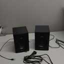 OHAYO 60W Computer Speakers for Music and Gaming, Active Bluetooth 5.3, Stereo 2.0 Speakers for Desktop PC or Laptop, 3.5mm Aux RCA USB Input, 1 Pair, Black