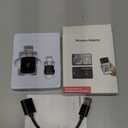 Mini Wireless Carplay Adapter for iPhone - Carplay Wireless Adapter Car Play Dongle, Wired to Wireless, Compatible with iPhone iOS 10+, Silver