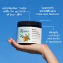 Sky Organics Raw Cocoa Butter for Body (16 oz) 100% Pure & Unrefined Solid Butter - Deeply Hydrates & Conditions Very Dry Skin - Promotes Smooth Tone & Texture - Suitable for Tight or Extra Dry Skin