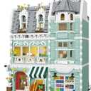 Henofen City Grocery Store Building Blocks Set for Adults, 3 Levels Street View Modular House Building, Christmas Birthday Gift for Teens(2225 Pcs)