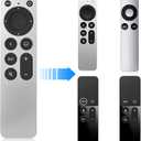 New Replacement Universal Remote Control for Apple TV 4K Remote Apple 4K/ Gen 1 2 3 4/ HD A2169 A1842 A1625 A1427 A1469 A1378 A1218 with TV Control Function