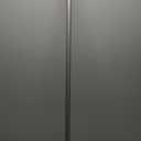 Nickel Curtain Rods for Windows 66-120 inch,3/4 inch Heavy Duty Adjustable Decorative Curtain Rod with Modern Finials, Window Rods for Bedroom, Living Room, Patio and Kitchen