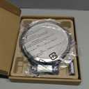 Amazon Basics Digital Kitchen Scale with LCD Display, Tare Function, Multiple Units, Weighs up to 11 Pounds, Batteries Included, Black and Stainless Steel