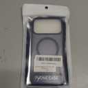 SUPFINE Magnetic for iPhone 17 Pro Max Case (Built-in Invisible Kickstand)(Compatible with MagSafe)(Military Grade Drop Protection) Translucent Matte Shockproof Phone Cover,Deep Blue