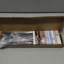 Barn Door Soft Close Hardware Kit,Barn Doors Buffer Damper Stopper is Suitable for Most Flat Track Sliding Door Systems.Supports Doors Weighing 88-132 lbs,No Hole Installation (Black 2pcs)