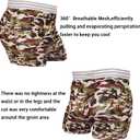 Men's Colorful Mesh Boxer Briefs - Funny Man Underwear, Moisture-Wicking Mens Mesh Underwear, No Ride Up (XX-Large, Color3)