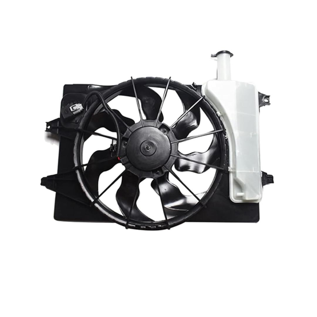 munirater Radiator Condenser Cooling Fan Assembly Replacement for Elantra 2017-2018