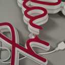 40"/23" Happy Birthday Neon Sign Large - Pink Happy Birthday Sign 12V - Happy Birthday Light Up Sign with Dimmable Switch - 2PCS Happy Birthday LED Sign for Backdrop, Party, Celebration, Decoration