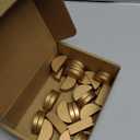 Colingmill 22 Pcs Gold Table Number Stands Wooden Indoor Lightweight Wedding Table Name Holder Semicircular Design Place Card Holders Office Tag Photo Menu Clips Banquet Birthday Party Restaurant