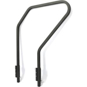 ALMULOO RV Handrail Compatible with Any Generation 3 Triple Or Quad Solid Step for 5th Wheel Rvs Travel Trailers Steel 3 or 4 Step Rails for RV Stairs, No Drilling Required