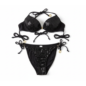 New Fashion Women Swimsuit Black M