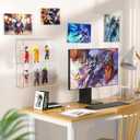 AITEE 2 Tiers Acrylic Display Case for Mini Funko Pop on Wall or Desktop