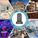 Intercoms Wireless for Home,Two Way Real-Time Intercom 984 Feet Range,Room to Room Intercom for Home Office Business with 4 Volume Levels 4 Chimes,Wireless Intercom System with Charging Base
