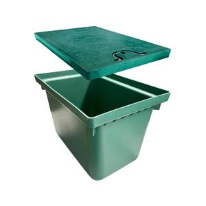24x16x16in Underground Splice Box W/Solid Handle Inspection Cover