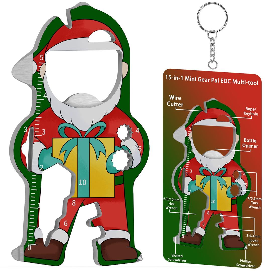 Funny Easter Basket Stuffers for Teen Boys & Him - Fun Keychain EDC Tool Birthday Gift Ideas for Men, Unique Cartoon Style Fathers Day Dad Valentines Gifts Mini Gadget, Cute Xmas Stocking Stuffers