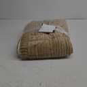 Couch Cover for Dogs Washable, Fuzzy Pet Couch Covers for 3 Cushion Sofa Pet Friendly, Non Slip Sofa Cover (Light Brown, 27.6" x 59"/70 x 150cm)