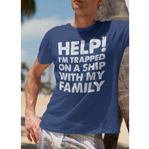 Funny Family Cruise Shirt Matching Vacation T-Shirt Cruising T-Shirt, XL