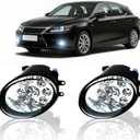 LED Fog Light For Lexus CT200h 2011-2014 Pair Bumper Fog Light Driving Lamp Replacement Fog Light Assemblies,6000k White,Pack of 2