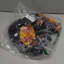 Oudain 3 Pcs 3 Pcs Wizard Tablecloth 54 x 108 Inches Plastic Black Table Cover Red Golden Tablecloth Disposable Magical Party Supplies for Halloween Witch Birthday Party Decoration (Rhombus)