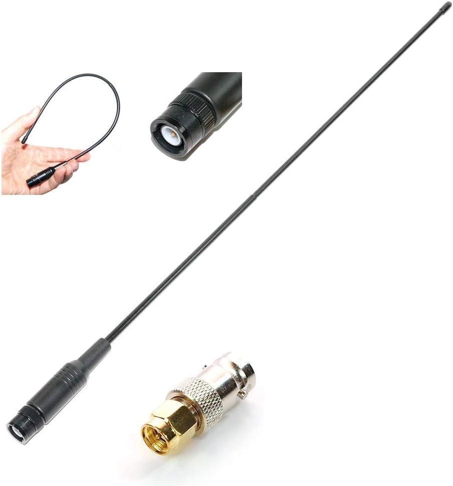 Wide-Band Scanner Antenna for Uniden SDS100 BCD436HP BCD396XT BC346XT BC75XLT BC125AT BR330T Whistler TRX-1 WS1040 WS1080 RadioShack Pro Icom IC-R30 IC-RX7 AOR Alinco DJ-X11 DJ-X7T