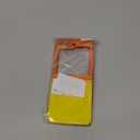 Magnetic for Samsung Galaxy Z Flip 5 Case, Cute Soft TPU Slim Shockproof Protective Case, Screen and Camera Protection, Yellowing Resistant, Orange to Yellow Gradient 8.21