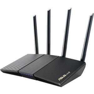 ASUS RT-AX1800S Dual Band WiFi 6 Extendable Router, Subscription-Free Network Security, Parental Control, Built-in VPN, AiMesh Compatible, Gaming & Streaming, Smart Home