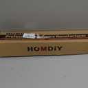 homdiy 5 Pack 16Inch Heavy Duty Centered Bottom Mounted Drawer Slides for Cabinet & Dresser Drawers, Bottom Mount Drawer Slides 3/4 Extension Glide Track