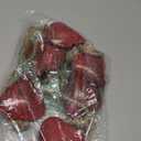 Deco 79 Metal Heart Indoor Outdoor Decorative Cow Bells Tibetan Inspired Meditation Bell with 6 Bells on Jute Hanging Rope, Cow Bell, Red