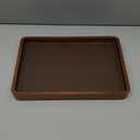 ProCase Wooden Valet Tray for Men, Wood Catch-All EDC Organizer, Nightstand, Entryway Bedside Dump Holder, for Wallets, Keys, Watches, Phones, Loose Change, Trinkets -DarkBrown