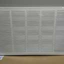 Return Air Filter Grille 30x18,Air Return Vent Cover Grill for 30"W x 18"H Duct Opening,Steel HVAC Vent Covers for Wall and Ceiling,Holds 1" Thick AC Filter, For 30''W18''H-Duct Opening
