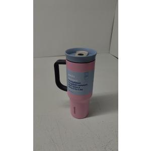 Owala 40 oz Stainless Steel Tumbler, color is Pink Skies