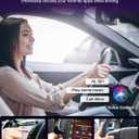 2-in-1 Wireless CarPlay Adapter & Car TV Mate Pro 2026 [Metal & Glass Case] Convert Wired to Wireless Car Play with HDMI Input for TV Stick, Screen Mirroring & Streaming, Fit for 2016+ Cars -Black