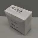 4 Pieces 8" Mini Christmas Wreaths - Small for Kitchen Cabinet/Window/Front Door, Artificial Red Berries & Pinecones, Christmas Candle Rings, Table/Farmhouse Decoration (No Ribbon)