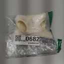 FurHaven Dog Winter Hat for Small Dogs, Sherpa Flex-Fit Polar Bear Beanie with Ear Holes for Cold Weather Warmth, Adjustable Hook & Loop Strap, Fleece Lined & Washable, Small, Cream