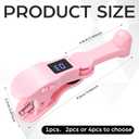 Sabary 2 Sets Auto Clicker for Smart Phone, Fast Screen Tapping Device Auto Tapper Continuous Click Simulation Finger for Game, Live Likes, Flash Deal, Reward Task, Plug and Play (Pink)