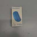 Rubber Curry Brush Dog for Short Haired Dogs - Soft & Gentle Deshedding Brush - Use Wet as Bath Brush or Dry for Grooming Loose Hair
