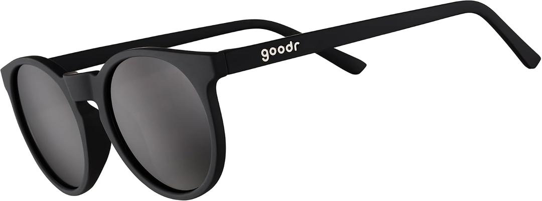 goodr Polarized Round Sunglasses, Small Sized (Circle G), UV400 Protection, No Slip, No Bounce