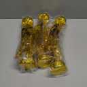 6 Pack Metallic Foil Spray Centerpiece Table Decoration Gold Party Centerpieces Table Decorations for Birthday Wedding Anniversary Graduation Party Decor