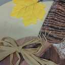 Set of 6 Farmhouse Outdoor Thanksgiving Fall Decoration for Home Pumpkin Thanksgiving Fall Porch Signs Decoration Standing Thankful Grateful Blessed Welcome Sign for Front Porch Garden Party, (Rustic)