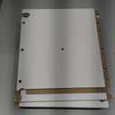 5-Tier Wall Shelf Unit with RGB Light, Floating Lack Shelf for Wall Storage, Wall Mounted Vertical Display Shelf for Bedroom Living Room Vanity, White