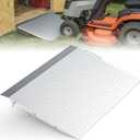 Upgraded Shed Ramp for Riding Mower 2PCS, 29" Lx48 W Anti-Slip Loading Ramps for Lawn Mowers,Pickup Trucks,Garage Threshold Doorway Tractor,Snow Blower,Garden Cart, 1500lbs Capacity